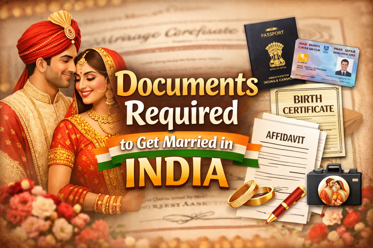 Marriage Registration Documents Required in India – Full Guide